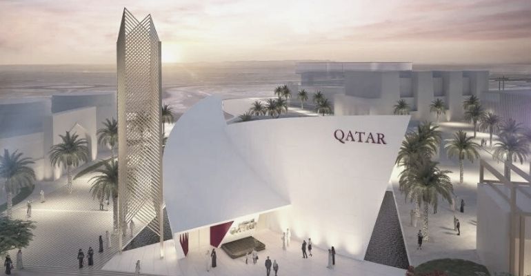 Santiago Calatrava unveils Qatar Pavilion at Expo 2020 Dubai